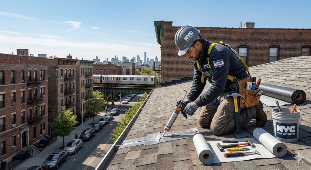 Roof Leaks repair in bronx