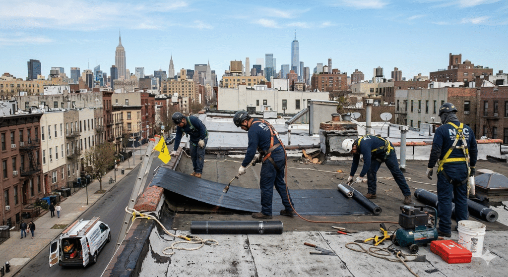bronx throgs neck roofing services